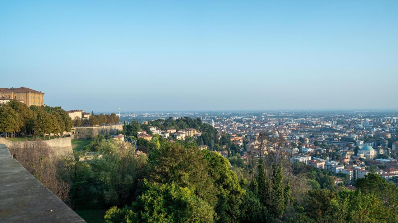 Splendida Vista Su Citta Alta Leilighet Bergamo Eksteriør bilde